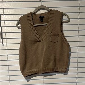 Forever 21 Brown Sweater Vest